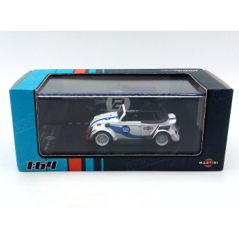 Volkswagen Beetle RWB Convertible Martini - skala 1:64 - Inspire Model